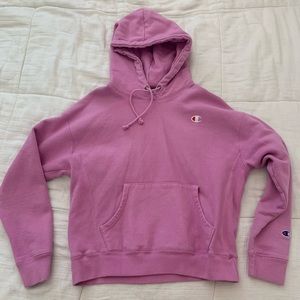 Pink Champion hoodie